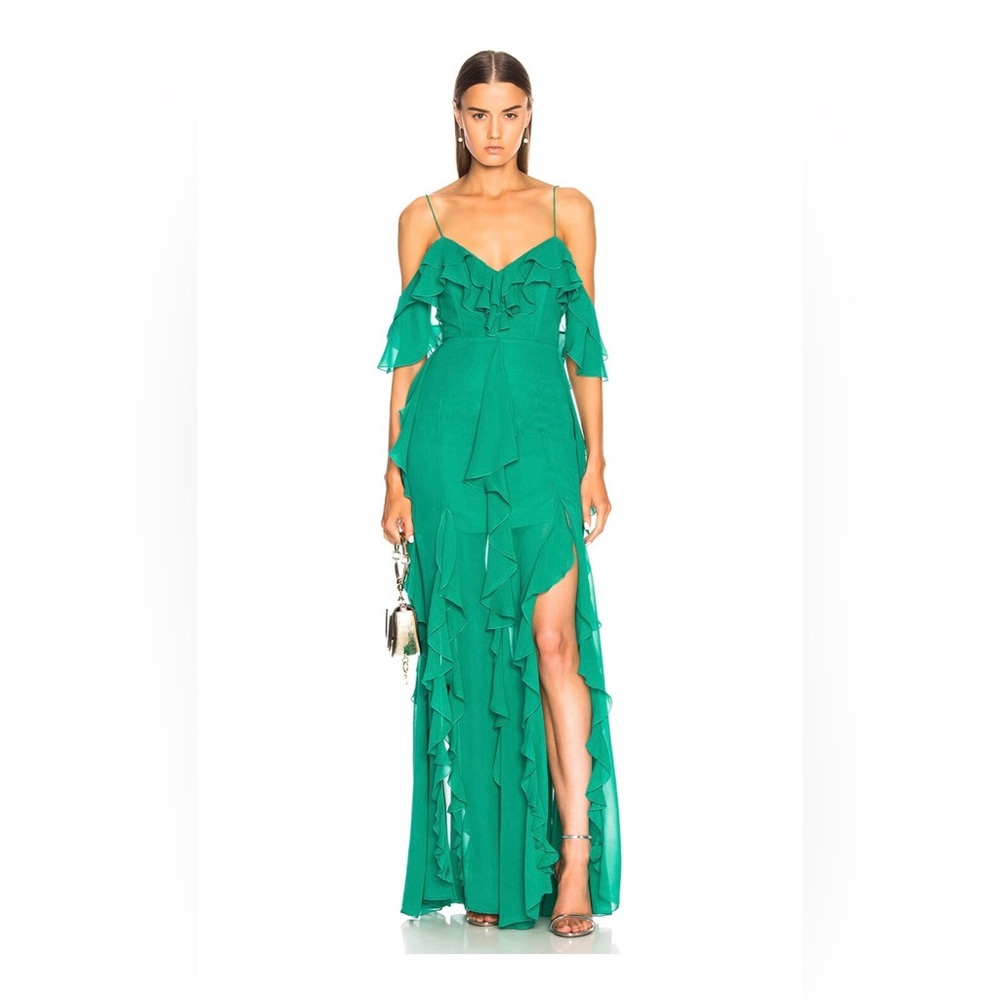 Nicholas Cascade frill dress NWT